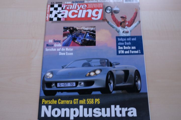 Deckblatt Rallye Racing (12/2000)
